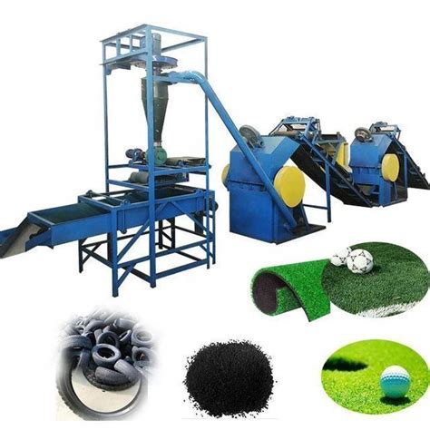 Waste Tire Recycling Machine Tire Pulverizer Machine For Rubber