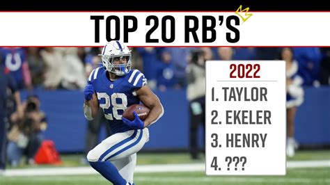 Top 20 Running Backs 2024 Fantasy Trix Alameda