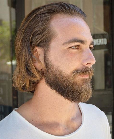 Beard Long Hair Styles Hairstylelist