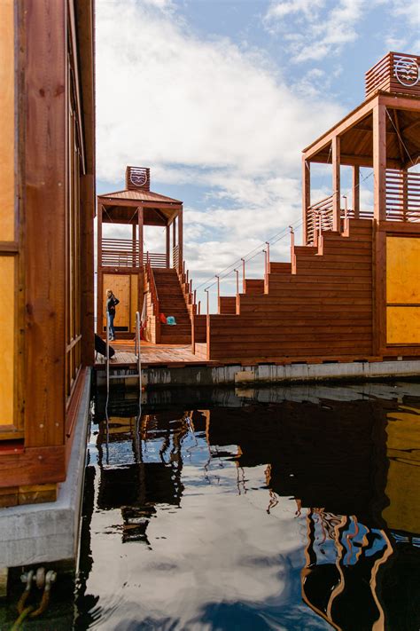 Act Studio And Borhaven Arkitekter Add Floating Sauna To Oslo Harbour