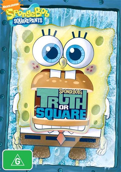 Spongebob Squarepants Truth Or Square Nickelodeon Dvd Sanity