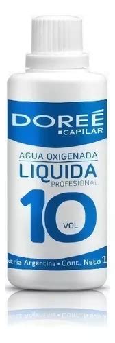 Agua Oxigenada Liquida Capilar Marca Doreé Vol Varios Tono Volumen 10