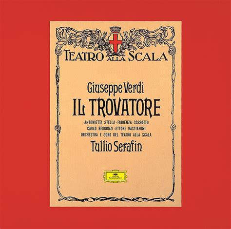 CDJapan VERDI IL TROVATORE SHM CD Tullio Serafin Conductor CD Album