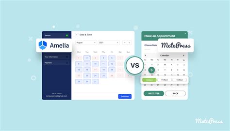 Amelia Wp Plugin Comparison Vs Appointment Booking Free Paid