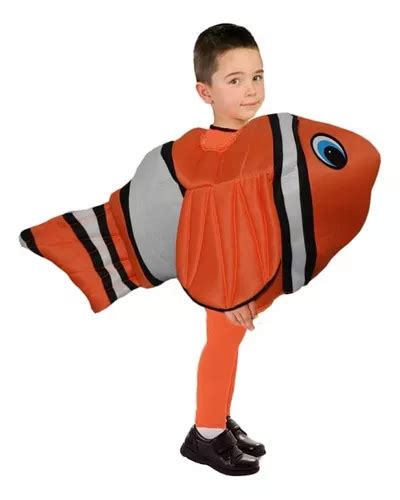 Disfraz Nemo Pez Payaso Infantil Primavera Cosplay Pez Dori Ni Os