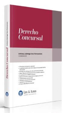 Derecho Concursal San Cristobal Libros Sac Derechos Reservados