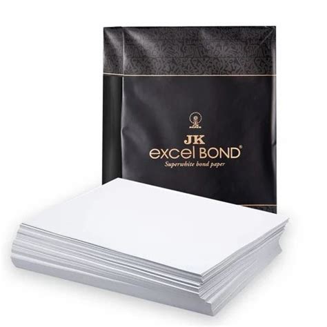 Plain Gsm Jk Excel Bond A Paper For Printing Sheets At Rs