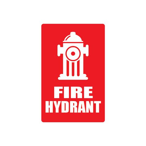 Fire Hydrant Signs