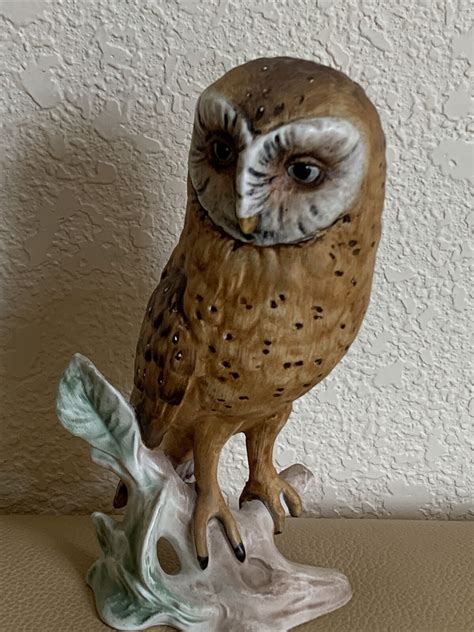 Vintage 1975 Goebel West Germany 6 Tall Porcelain BARN OWL EBay