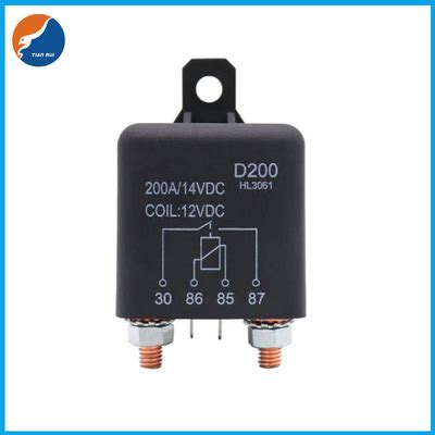 200A High Current Automotive Relay 12V 24V Preheating Relay Car Starter