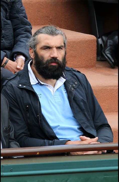 Photo S Bastien Chabal Aux Internationaux De France De Tennis De