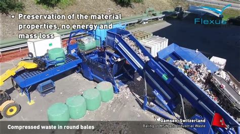 flexus balasystem sustainable solutions  heavy duty baling system