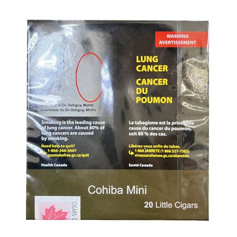cohiba mini  cigar pack