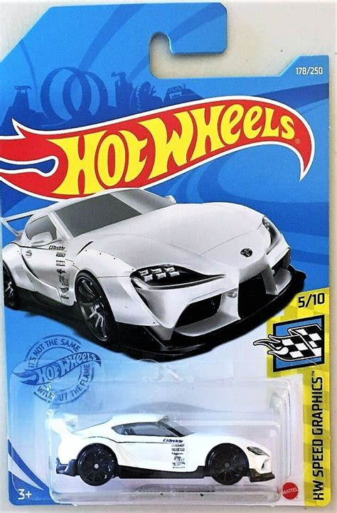 Hotwheels Toyota Gr Supra Blanco Mercadolibre