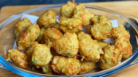 Fish Cake Salt Fish Fritters Recipe Super Crispy Yet Soft On The