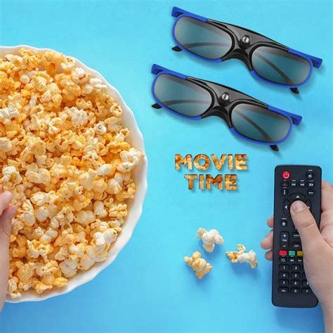 Универсальные 3D очки DLP-Link, заряжаемые через USB очки с активным ...
