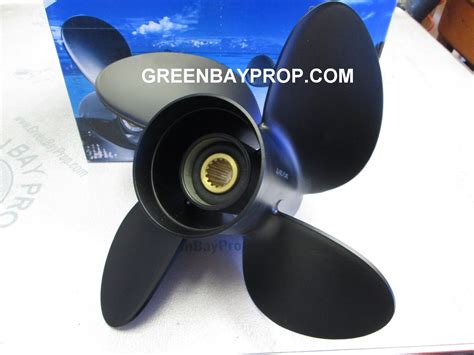 X Pitch Blade Prop For Yamaha Outboard Hp Green Bay