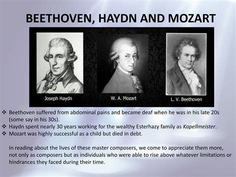 Haydn And Mozart