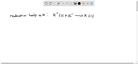 Solved Write Equations For The Half Reactions That Occur In The