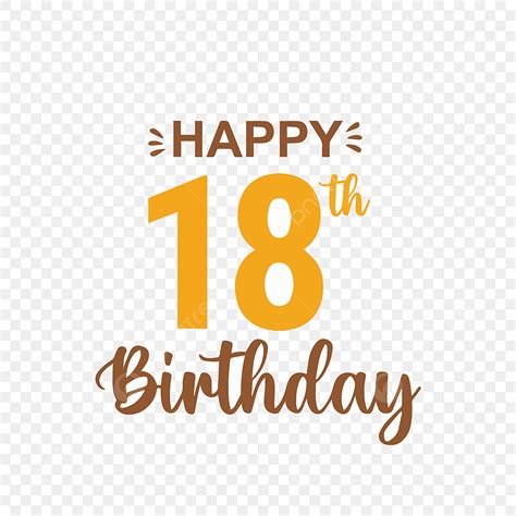 Happy Birthday Wishes Vector Hd Images Happy 18th Birthday Wishes