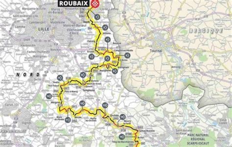 Paris Roubaix Le Parcours Complet De L En Paris Roubaix