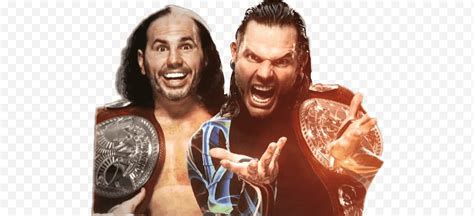 Campeones De Etiqueta Raw De Jeff Y Matt Hardy Png Klipartz