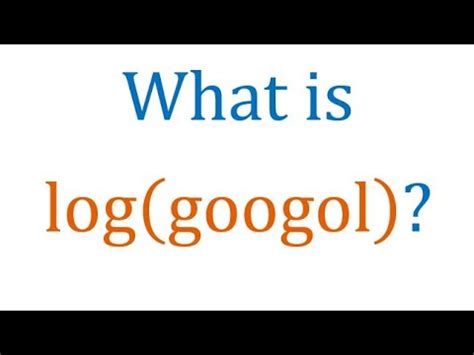 loggoogol youtube