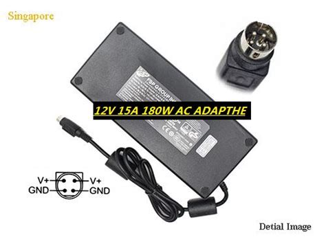 Brand NEW FSP 12V 15A 180W 4PIN AC ADAPTHE POWER Supply Brand NEW