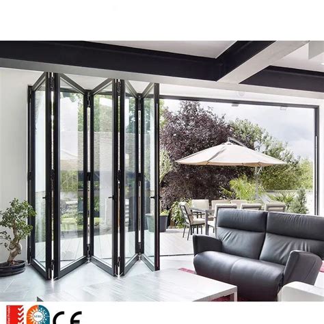 Exterior X Hurricane Proof Aluminium Sliding Bi Fold Doors Glass