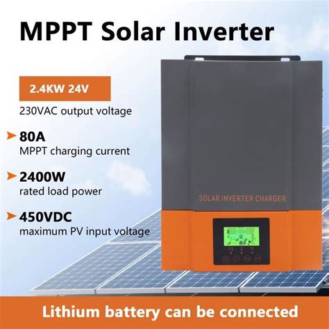 R Gulateur De Charge Solaire Hybride Powmr Kw Int Gr Dans Un