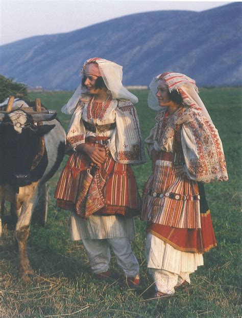 Albanian Folk Costumes Veshje Popullore Shqiptare A Ceremonial