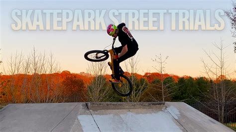 Street Trials Bike At The Skatepark Inspired Fourplay Youtube