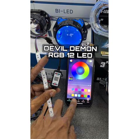 Jual Demon Rgb Devil Rgb Led Dan Shroud Rgb Aes Turbo Biled Inci