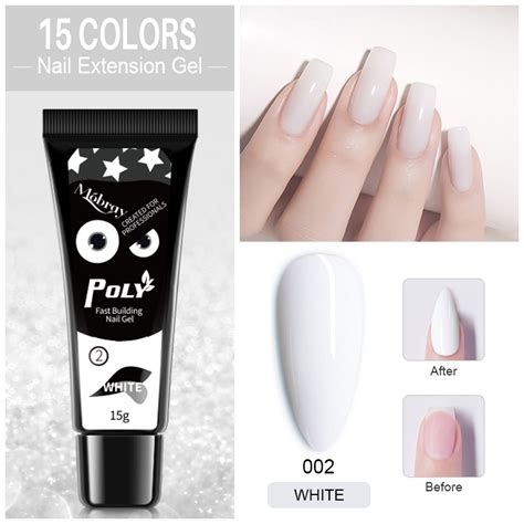 Juego De Polygel Todo Para Extensi N R Pida De U As Manicura Gel