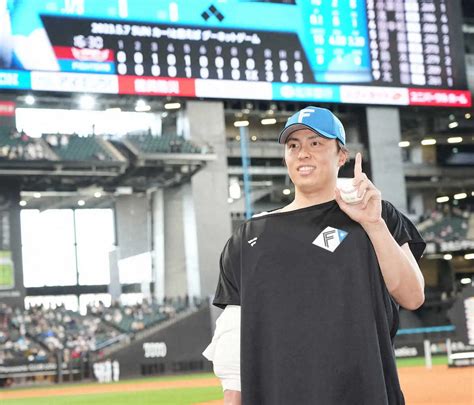 日本ハム・田中正義 晴れやか笑顔のプロ7年目初白星 サヨナラ呼んだ9回3者連続三振で5位再浮上― スポニチ Sponichi Annex 野球