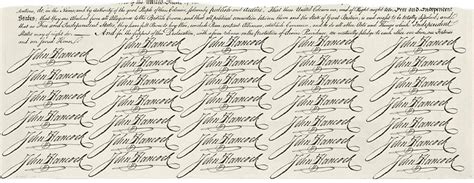 John Hancock’s Declaration of Independence signature: Was it too big?