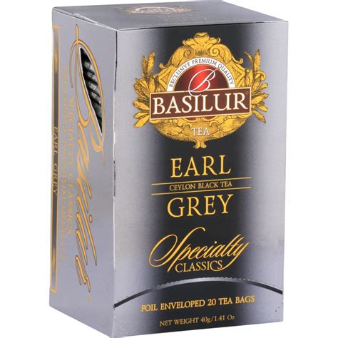 Basilur Herbata Czarna Earl Grey Koperty 20 Tb 11090450276