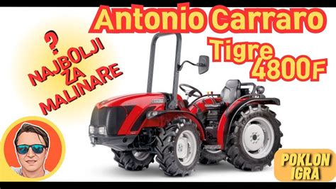 Vo Arski Tigar Antonio Carraro Tigre F Recenzija Traktora Youtube