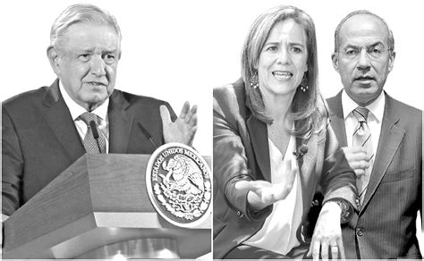 Así Ha Sido El Enfrentamiento De Amlo Con Zavala Y Calderón Por México