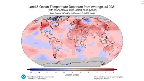 美国国家海洋和大气管理局今年7月是全球有纪录以来最热的月份 新闻频道 和讯网