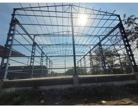 Mild Steel Prefab Pre Engineered Building Structure Feet At Rs