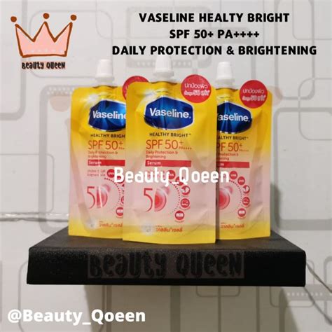 Jual VASELINE HEALTHY BRIGHT SPF 50 PA ORIGINAL THAILAND DAILY