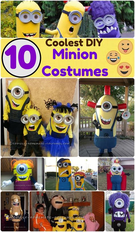 10 Awesome DIY Minion Costume Ideas for the Whole Family