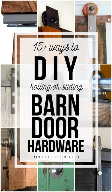 35 DIY Barn Doors + Rolling Door Hardware Ideas | Remodelaholic