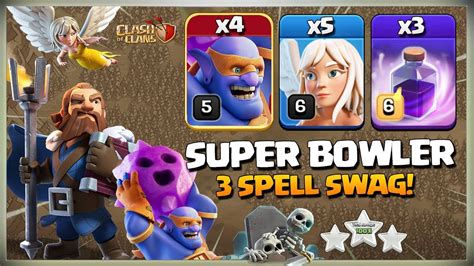 Still Crushing Bases Th13 Super Bowler Smash Th13 Super Bowler Attack Strategy Clash Of Clans