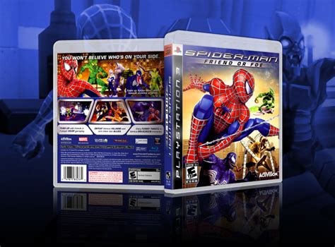 Spider Man Friend Or Foe PlayStation 3 Box Art Cover By Daniil Brutskiy