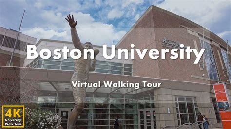 Boston University Part 2 Virtual Walking Tour 4k 60fps Youtube