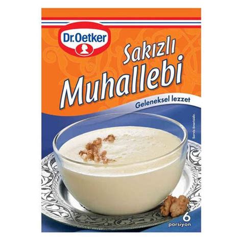 Dr Oetker Sak Zl Muhallebi Gr Ordu Sanal Market Gelsineve