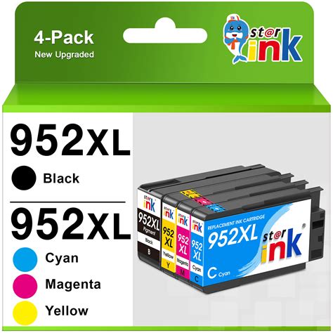 952 Ink Cartridges For Hp 952xl Ink Cartridges Combo Pack For Hp Officejet Pro 8710 7740 8720