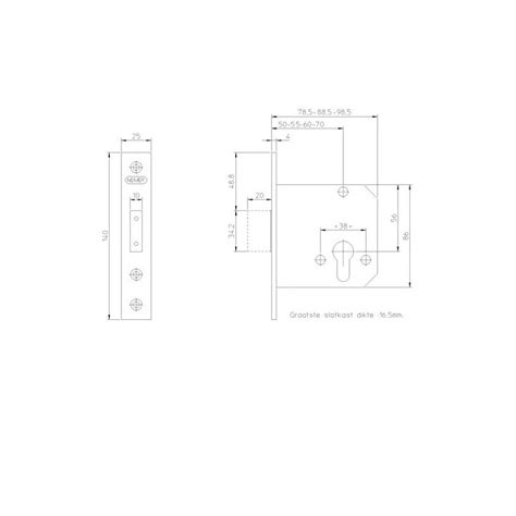 NEMEF BIJZETSLOT SKG 4228 27 50 MM Bestellen